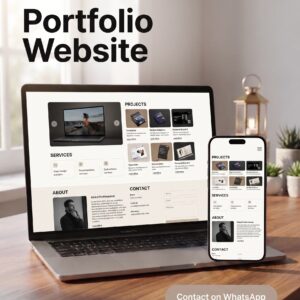 Professional Portfolio Website Development